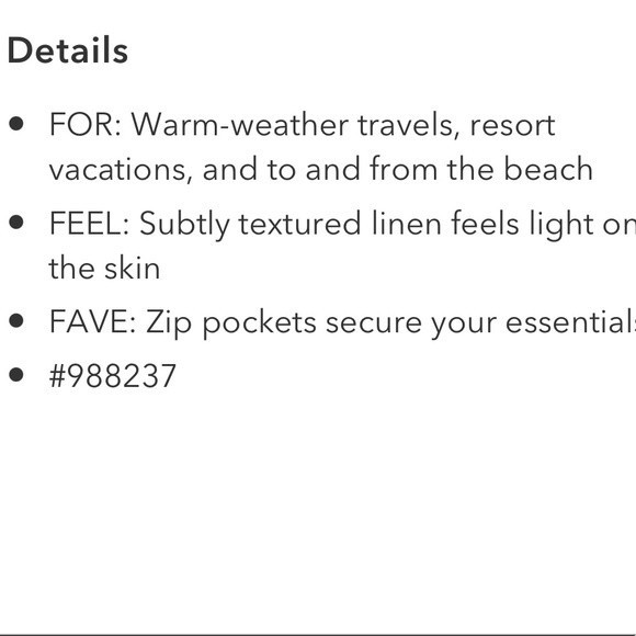 Athleta Cabo Linen Joggers Navy Size 0 - Picture 10 of 11